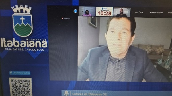 CÂMARA DE VEREADORES DE ITABAIANA – SESSÃO ORDINÁRIA 01/06/2021