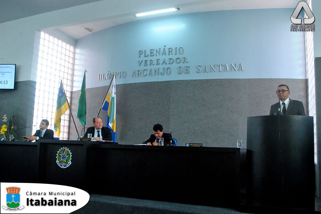Sessão Ordinária do dia 20/04/2017 da Câmara de Vereadores de Itabaiana