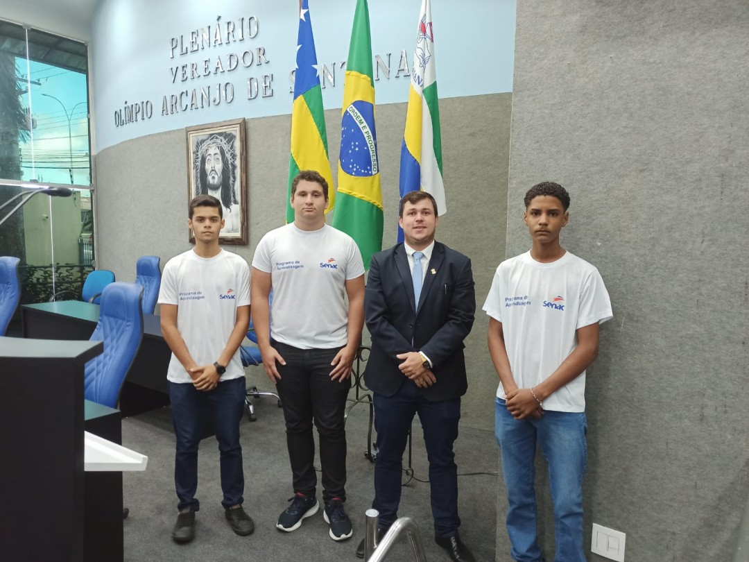 Câmara Municipal de Itabaiana contrata jovens aprendizes em parceria com o Senac para incentivar inclusão social